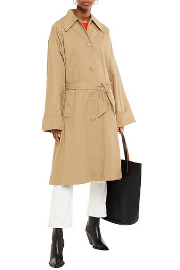 MM6 MAISON MARGIELA Oversized cotton-gabardine trench coat