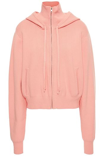 LIVE THE PROCESS Knitted hoodie
