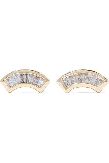 ADINA REYTER Ohrringe aus 14 KT. Gold mit Diamanten