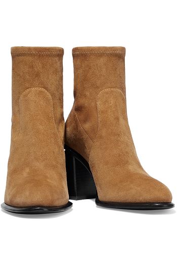 ALEXANDER WANG Anna stretch-suede sock boots