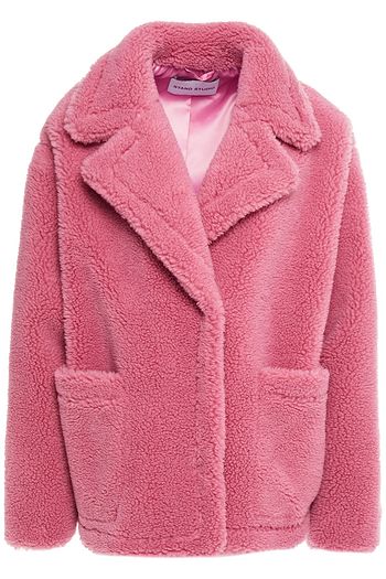 STAND STUDIO Marina faux shearling jacket