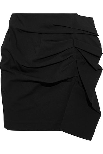 ISABEL MARANT Lefly ruffled cotton-blend mini skirt