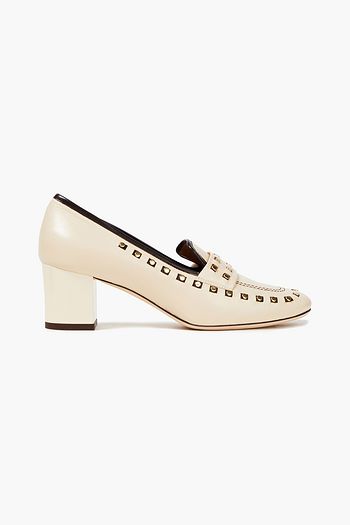 TORY BURCH Pumps aus Leder mit Nieten