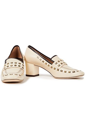 TORY BURCH Pumps aus Leder mit Nieten