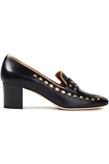 TORY BURCH Pumps aus Leder mit Nieten