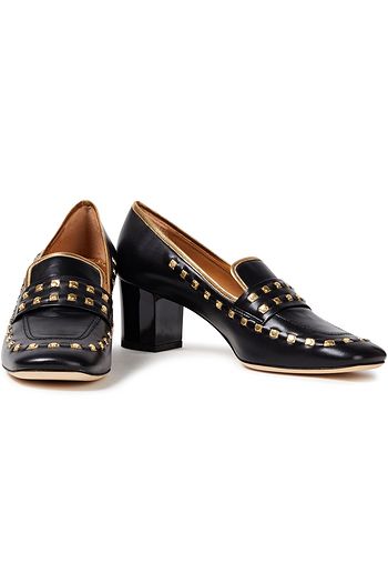 TORY BURCH Pumps aus Leder mit Nieten