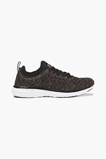APL® ATHLETIC PROPULSION LABS TechLoom Phantom 3D Sneakers aus Mesh und Neopren in Metallic-Optik