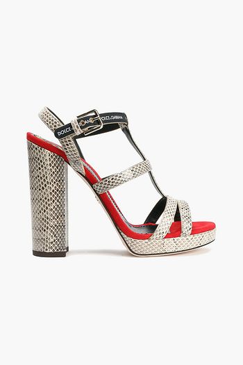 DOLCE & GABBANA Ayers platform sandals