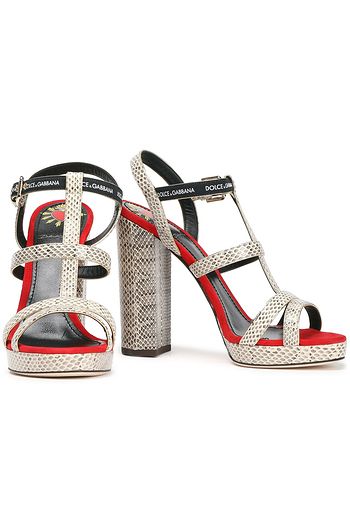 DOLCE & GABBANA Ayers platform sandals