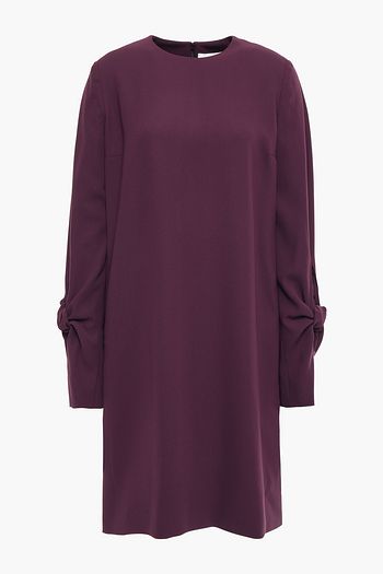 VICTORIA, VICTORIA BECKHAM Knotted crepe mini dress
