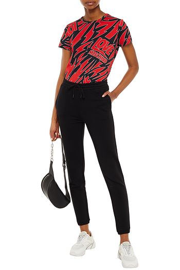 LOVE MOSCHINO Bedrucktes T-Shirt aus Baumwoll-Jersey