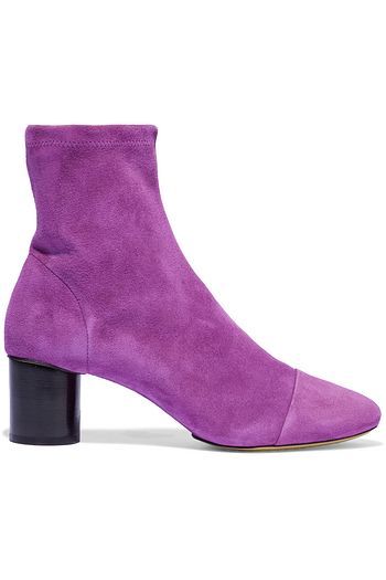 ISABEL MARANT Datsy stretch-suede sock boots