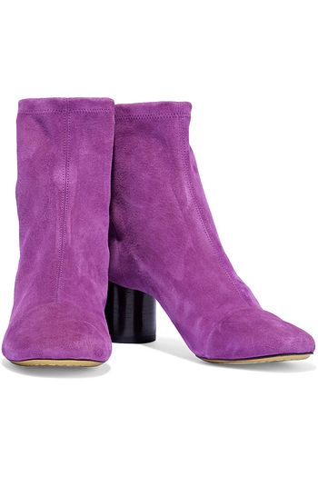ISABEL MARANT Datsy stretch-suede sock boots