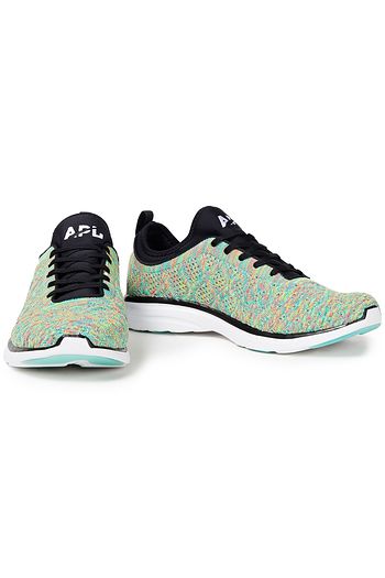 APL® ATHLETIC PROPULSION LABS TechLoom Phantom marled mesh and neoprene sneakers