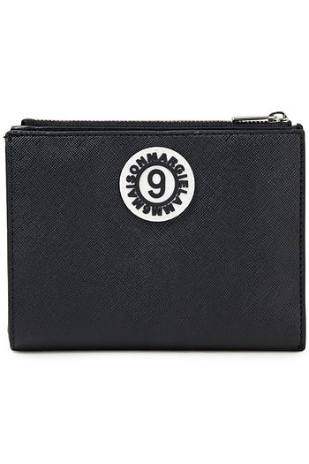 MM6 MAISON MARGIELA Logo-appliquéd faux leather wallet