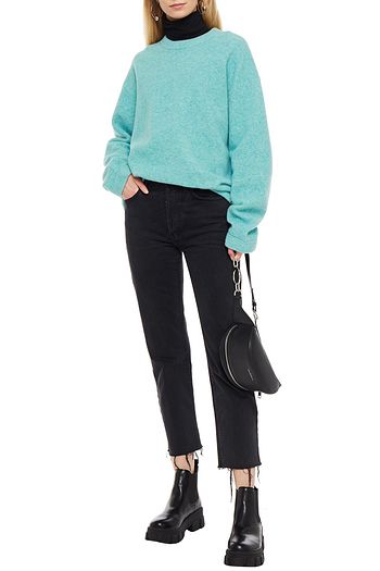 ALEXANDERWANG.T Mélange wool-blend sweater