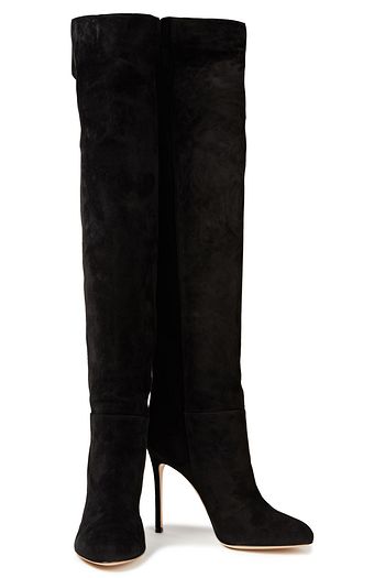 GIANVITO ROSSI Suede knee boots