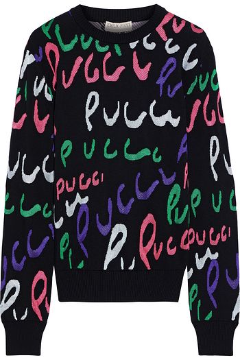 EMILIO PUCCI Jacquard-knit sweater