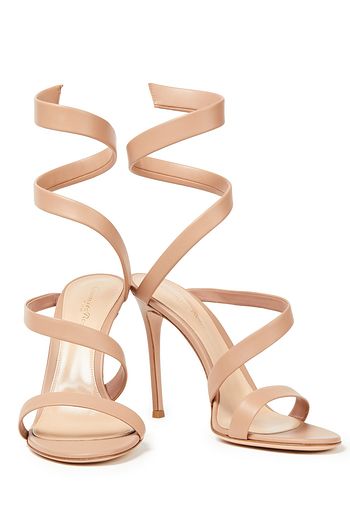 GIANVITO ROSSI Opera leather sandals