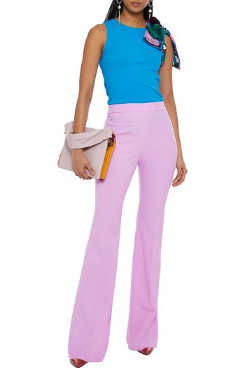 EMILIO PUCCI Bow-detailed stretch-knit tank