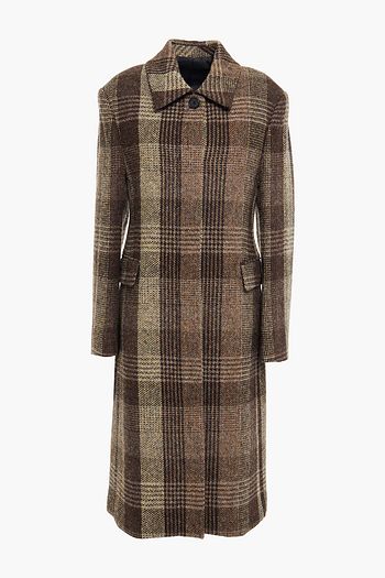 LVIR Harris Mantel aus Woll-Tweed mit Karomuster