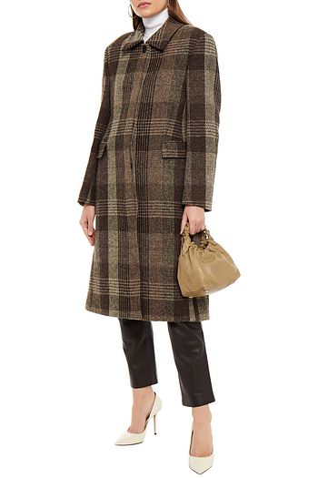 LVIR Harris Mantel aus Woll-Tweed mit Karomuster
