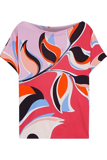 EMILIO PUCCI Printed jersey T-shirt