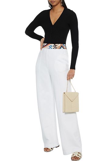 EMILIO PUCCI Ribbed-knit cardigan