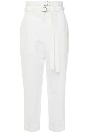 PROENZA SCHOULER Belted twill tapered pants