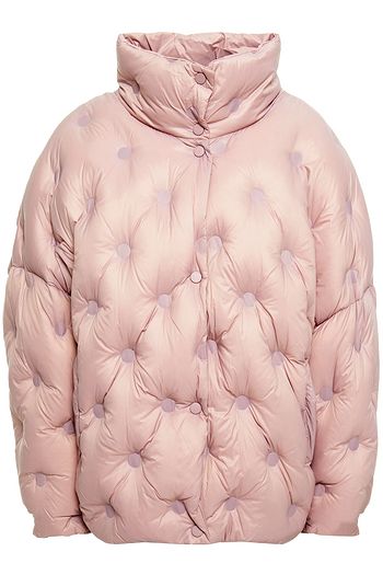 STAND STUDIO Reversible quilted shell down jacket