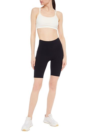 REEBOK X VICTORIA BECKHAM Ribbed stretch-jersey sports bra