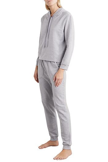 EBERJEY Blair stretch Pima cotton and modal-blend hoodie