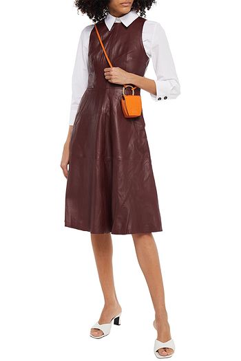 REMAIN BIRGER CHRISTENSEN Portia leather dress