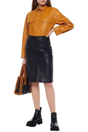 STAND STUDIO Leather skirt