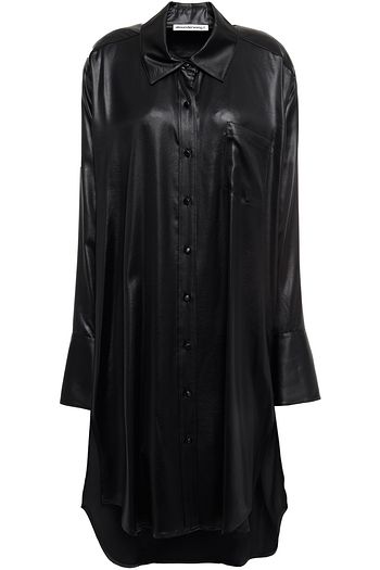 ALEXANDERWANG.T Satin shirt dress