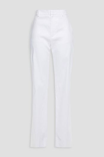 7 FOR ALL MANKIND Linen-blend twill bootcut pants