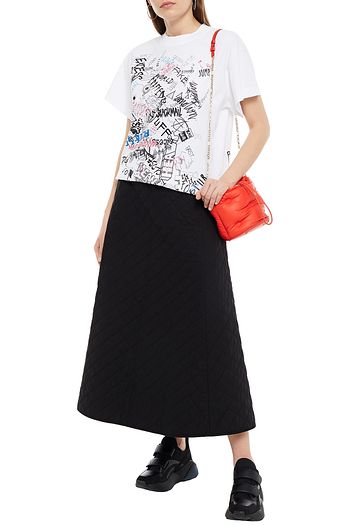 MAISON MARGIELA Printed cotton-jersey T-shirt