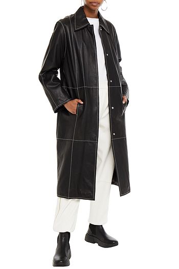 STAND STUDIO Leather coat