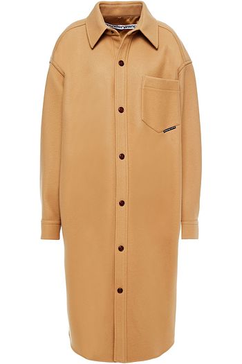 ALEXANDER WANG Oversized wool-blend felt coat