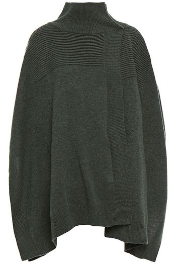 LE KASHA Ireland mélange cashmere cape