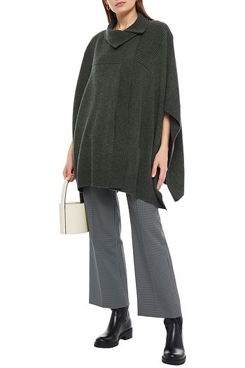 LE KASHA Ireland mélange cashmere cape