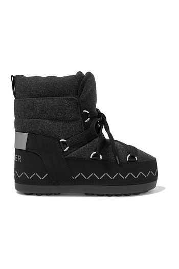 BOGNER Trois Vallées logo-print faux nubuck and felt snow boots