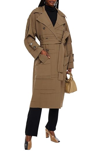 PROENZA SCHOULER Belted twill trench coat