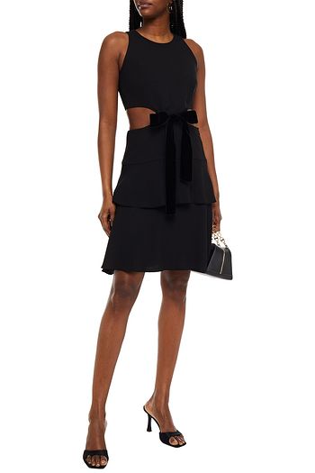 PROENZA SCHOULER Cutout bow-detailed crepe dress