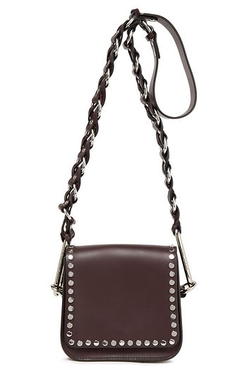 ISABEL MARANT Studded leather shoulder bag