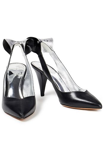 ISABEL MARANT Bow-embellished leather sandals