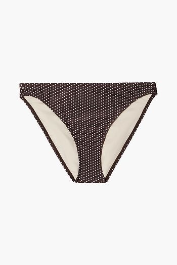 PEONY SWIMWEAR Polka-dot bikini briefs
