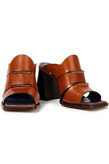 MAISON MARGIELA Mules aus Leder mit Cut-outs