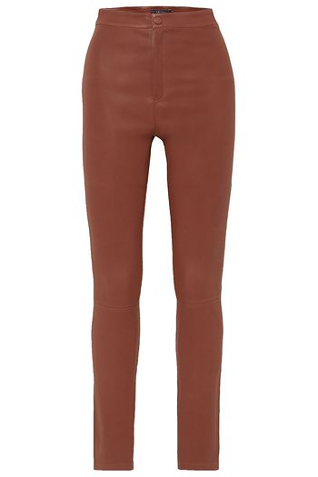 ZEYNEP ARCAY Stretch-leather skinny pants