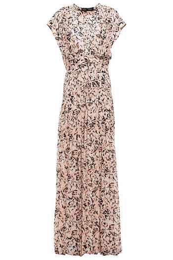 PROENZA SCHOULER Pleated printed georgette maxi dress